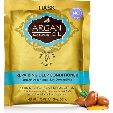 Condiționator Profund HASK cu Ulei de Argan, 50ml, Plic