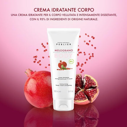 Loțiune de corp Perlier Pomegranate, 250 ml, alb