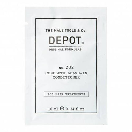 Condiționar fără clătire, DEPOT No. 202 Complete Leave-In Nutrient, 10 ml