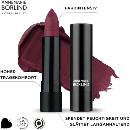 Ruj Matte Annemarie Börlind Passion Power, culoare vișinie, 4.2g