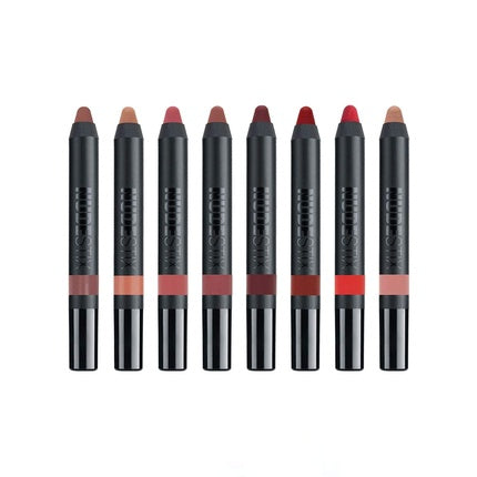 Creion buze și obraji, Nudestix, Intense Matte Lip + Cheek Pencil Kiss, mat, nude