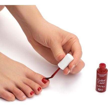 Vernis Unghii Poderm, Fungal Nail Infections Red Allure, 6 ml