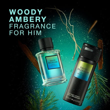 Set parfum, David Beckham, True Instinct, negru