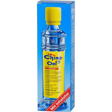 Hubner China Olie, inhalator, capacitate 25 ml, culoare galben