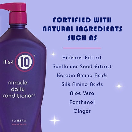 It's a 10 Miracle Daily Conditioner, 33.8oz