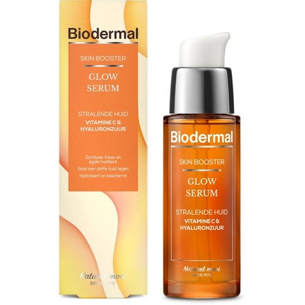 Serum Glow cu Vitamina C, Biodermal Skin Booster, 30ml