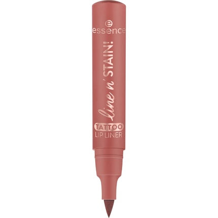 Creion buze Essence Line N' Stain Tattoo Lip Liner No. 02 Brown, rezistent