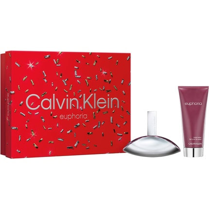 Set cadou parfum, Calvin Klein, euphoria, roșu