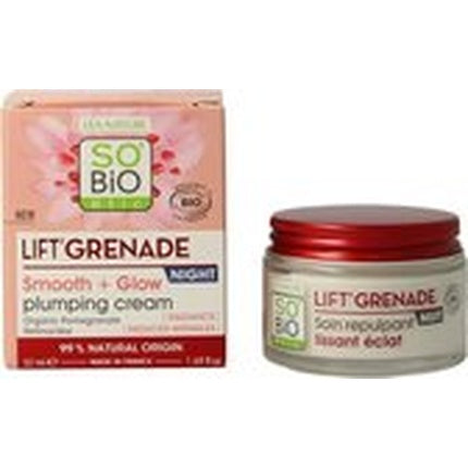Cremă de noapte Lift cu rodie, So Bio Etic, 50 ml