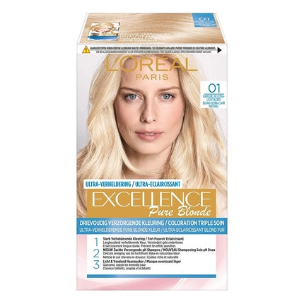 Vopsea de păr, L'Oréal Paris, Excellence 01 Blond natural