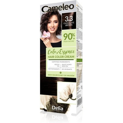 Vopsea de păr, Cameleo, Color Essence, ciocolatiu, 75g