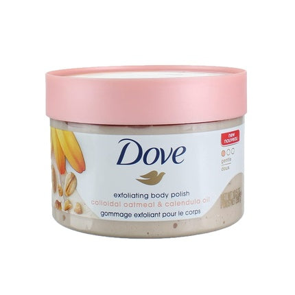 Scrub pentru corp Dove Exfoliating Body Polish Oatmeal & Calendula Oil, 297g