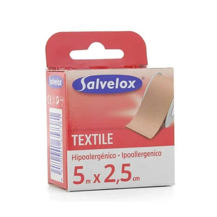 Salvelox Textile, Plasturi Hipoalergenici, 5x2.5cm
