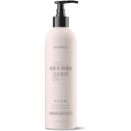 Cremă activator pentru bucle curate - Montibello Decode Zero Flow, 250ml