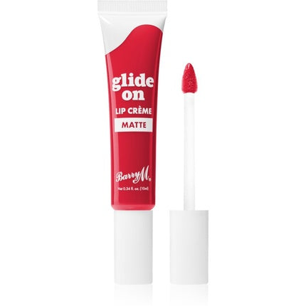 Gloss buze, Barry M, Glide On Lip Crème Sizzling Red, 10ml