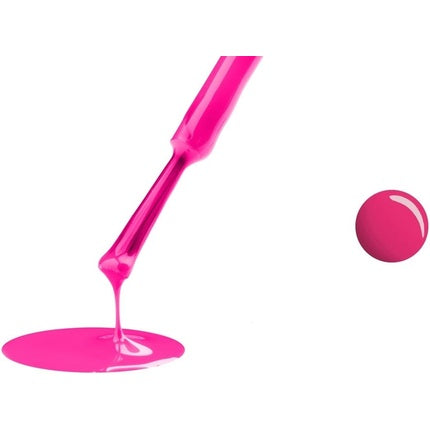Gel Polish Estrosa, 14ml, Fluorescent Neon Pink