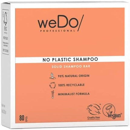 Șampon solid, Wedo Professional, bej, 80g