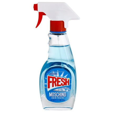 Moschino Fresh Couture Eau De Toilette, 50 ml, sticlă transparentă cu pulverizator