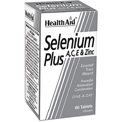 Supliment alimentar, Healthaid, Selenium Plus, 60 tablete