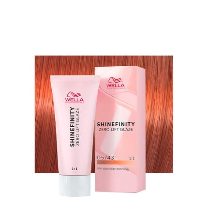 Vopsea par, Wella Shinefinity 05/43, 60ml