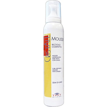 Mousse de coafat Glooke Cristall Mousse Ricciosa Compatto 200 ml