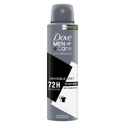 Deodorant Spray Dove Men+Care Advanced Invisible Dry, 150ml