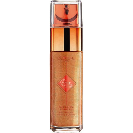 Luminizator L'Oreal Paris Electric Nights Face & Body 30ml, Culoare Aurie