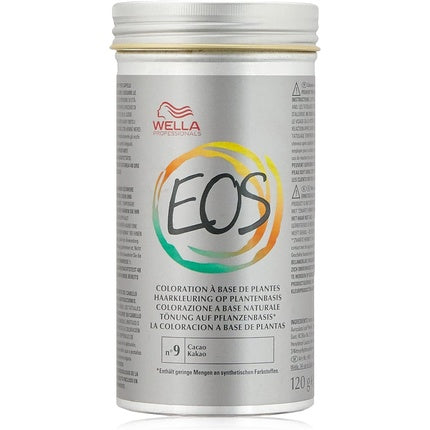 Vopsea de păr, Wella, EOS Plant Tint, 120g IX Cocoa