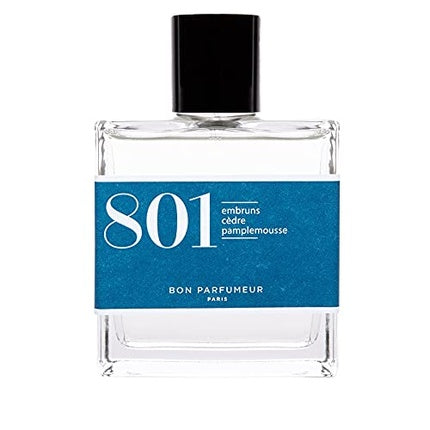 Eau de Parfum Bon Parfumeur #801, 100ml, sticlă transparentă