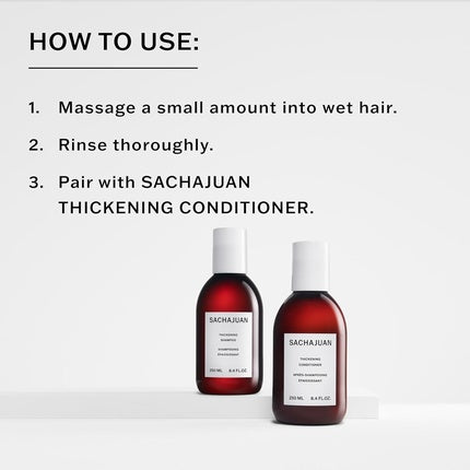 Șampon, Sachajuan, Thickening, 990ml, maro
