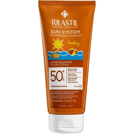 Lapte protectie solara Rilastil Sun System SPF 50+, 200ml