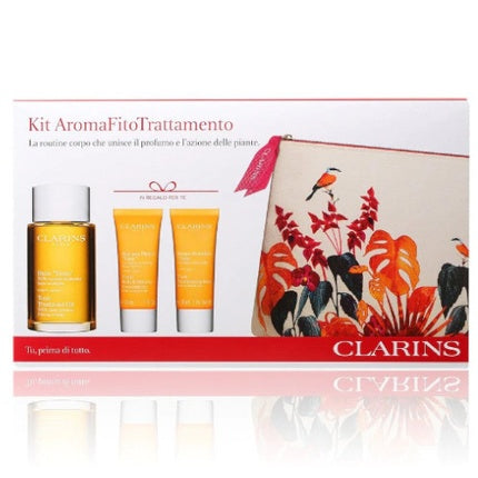 Kit Cadou Îngrijire Corp, Aroma Fito Tratament, Cutie Decorată cu Păsări și Frunze