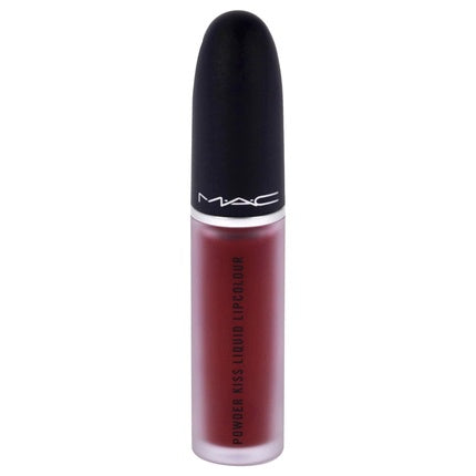 Matase lichidă pentru buze, MAC, Powder Kiss Liquid Lipcolor 995 Fashion Sweetie, ton corai