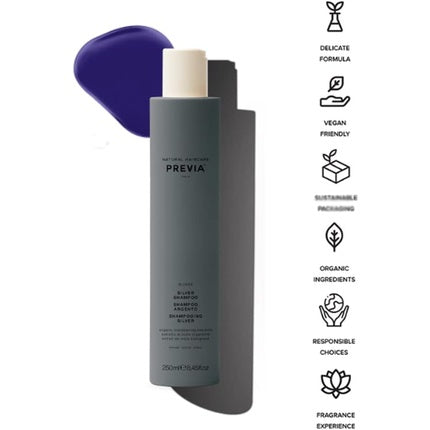 Șampon Silver Blonde Blackberry de la Previa, 300ml