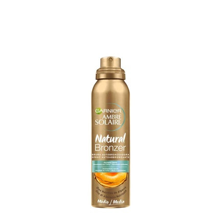 Spray Bronzant Garnier Ambre Solaire Natural Bronzer, Culoare Medie, 150ml