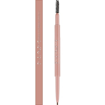 Creion Sprâncene Nam Cosmetics Precise Brow Pencil Nr 3 Warm Red Brown (0.7g, Culoare Maro Cu Ton Cald, Design Compact)