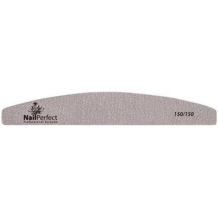 File de unghii NailPerfect Halfmoon 150/150, culoare gri