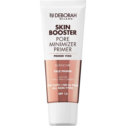 Primer Deborah Milano Skin Booster Pore Minimizer SPF 15, alb, 36 g