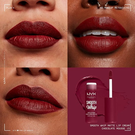 Ruj mat, NYX, Smooth Whip Matte Lip Cream, 4ml, Mou
