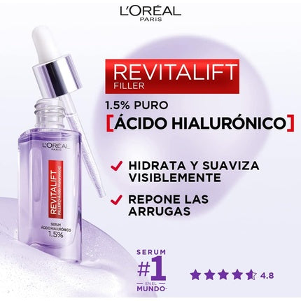 Ser anti-rid L'Oréal Paris Revitalift Filler, 30ml