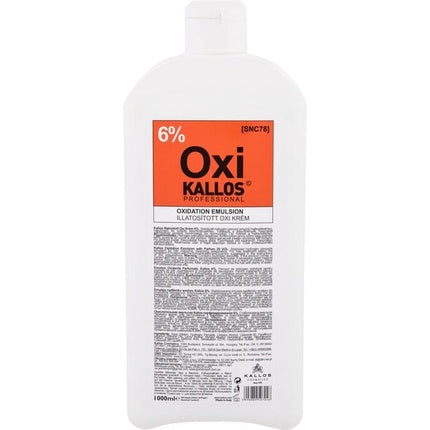 Emulsie Oxidare, Kallos, Oxi, alb, 1000 ml
