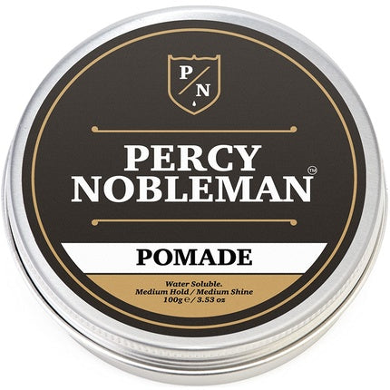 Pomadă păr, Percy Nobleman, 100g, negru