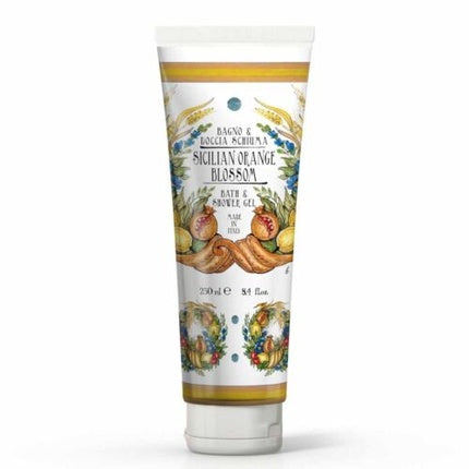 Gel de Duș Rudy Profumi Sicilian Orange Blossom 250 ml Alb/Gold