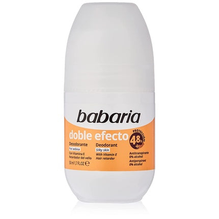 Deodorant roll-on, Babaria, Double Effect, 50 ml
