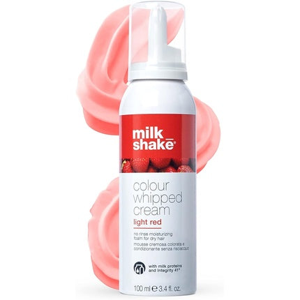 Spumă colorantă păr, Milk Shake, roșu deschis, 100ml