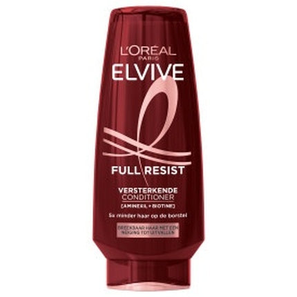 Condiționator L'Oréal Paris Elvive Full Resist, 227 g, sticlă roșie mată