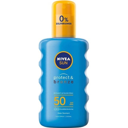 Spray Protector Solar Nivea Sun Protect & Bronze SPF50, 200ml
