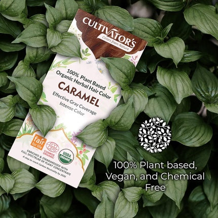Vopsea păr, Cultivator's, Caramel, 100g, organic