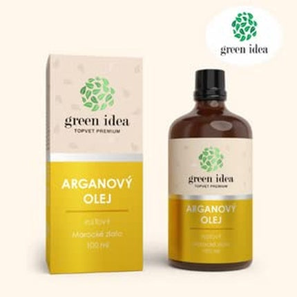 Ulei argan, Green Idea, 100ml, maro
