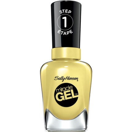 Lac de unghii, Sally Hansen, Miracle Gel, galben 14.7ml